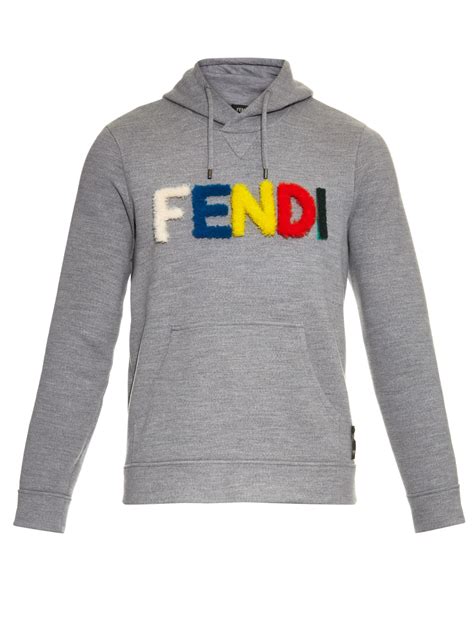 fendi monster wool hoodie|Fendi hoodie for men.